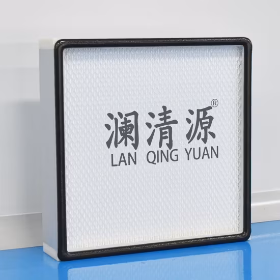 Bộ tách bán hàng không có vách ngăn và bộ lọc HEPA hiệu suất cao, phù hợp với nhiệt độ cao, màng lọc không khí từ nhà sản xuất chính hình ảnh 1-description