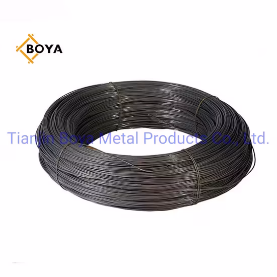 Dây thép đen tôi 1.2mm/1.00mm và dây buộc xoắn 6X1.2mm/7X1.2mm/1.25mm cho xây dựng công trình hình ảnh 1-description