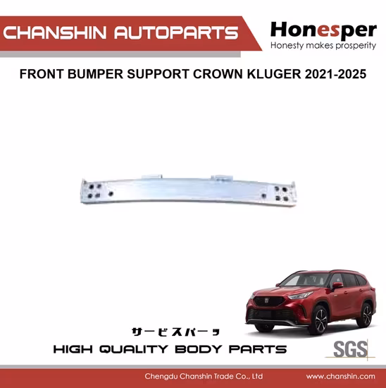 Phụ tùng ô tô bán buôn: phụ kiện kim loại gia cố cản trước cho Toyota Highlander Crown Kluger 52021-0e130 Axuh hình ảnh 1-description
