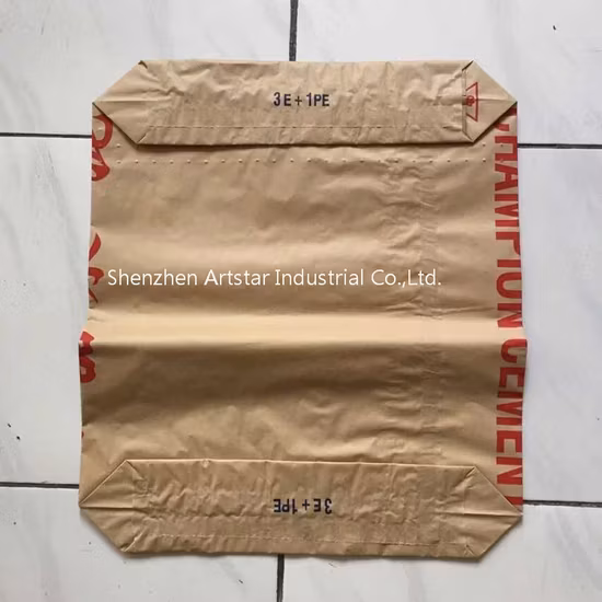 Túi Xi Măng Giấy Kraft có Van, In Logo và Dung tích 25kg 50kg hình ảnh 1-description