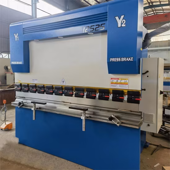 Máy Bẻ Tôn Thủy Lực CNC 200ton và Máy Ép Kim Loại với Hệ Thống Delem Da53t/58t/66t/69t hình ảnh 1-description