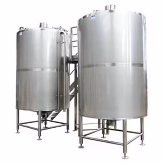 Bể lên men bằng vật liệu không gỉ, có khả năng gia nhiệt, khuấy trộn, làm mát và đựng chất lỏng hình ảnh 1-description