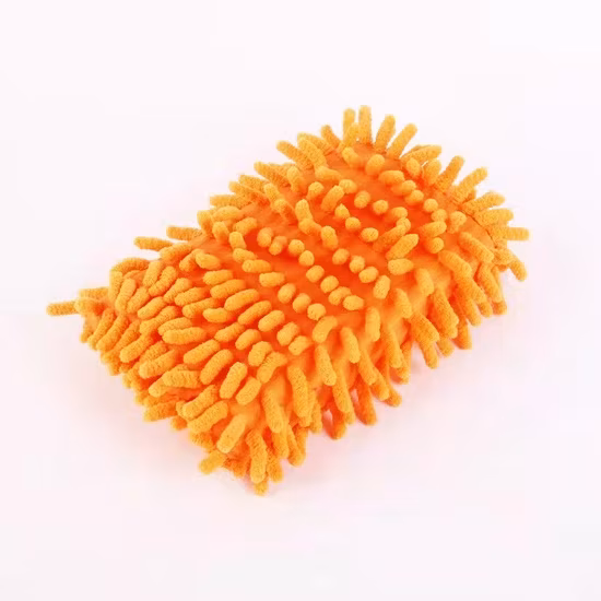 Bàn chải chenille và khăn microfiber - Giải pháp tuyệt vời cho việc làm sạch xe hình ảnh 1-description