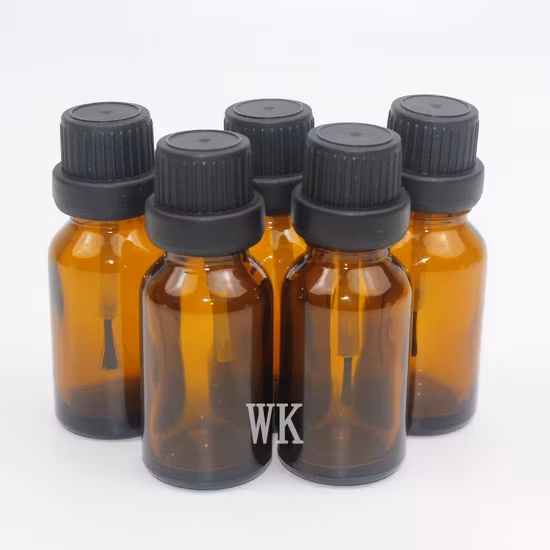 15ml Hộp ngâm móng acrylic – Sản phẩm tẩy sơn móng tay với cọ hình ảnh 1-description