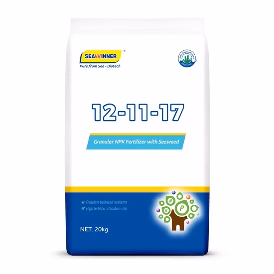 Phân bón NPK hàm lượng 12-11-17: Giúp kích thích sự phát triển của cây trồng