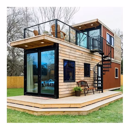 Thiết kế hiện đại và nhanh chóng: Nhà container sống lắp ráp bằng vật liệu thép di động