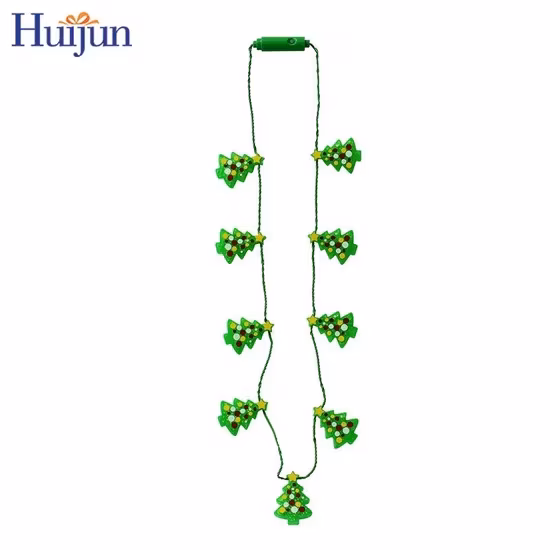 Đèn dây chuyền cây thông LED phát sáng nhấp nháy - trang trí không gian tiệc Giáng sinh hình ảnh 1-description