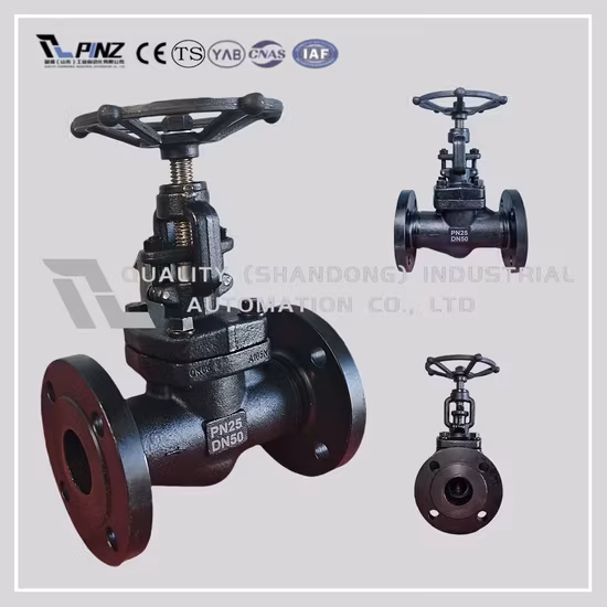 Van cầu thép không gỉ chất lượng cao cho hệ thống đường ống hơi nước nhiệt độ cao hình ảnh 1-description