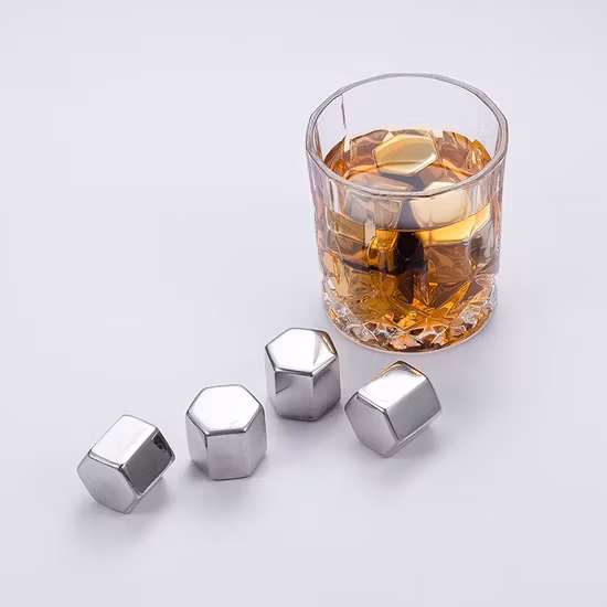 Khối đá lạnh thép không gỉ tùy chỉnh - phụ kiện trang trí quầy bar