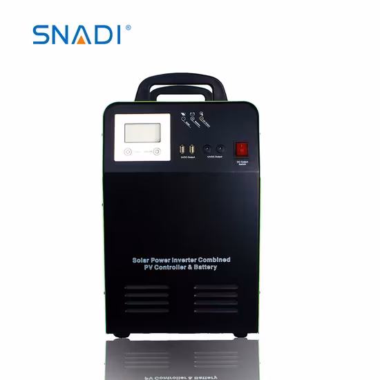 Giải pháp năng lượng mặt trời cho gia đình 500W, hệ thống điện AC/DC và sóng sine thuần
