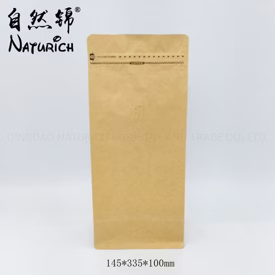Túi Giấy Kraft dung tích 1lb - Sản phẩm đựng cà phê 500g cao cấp hình ảnh 1-description