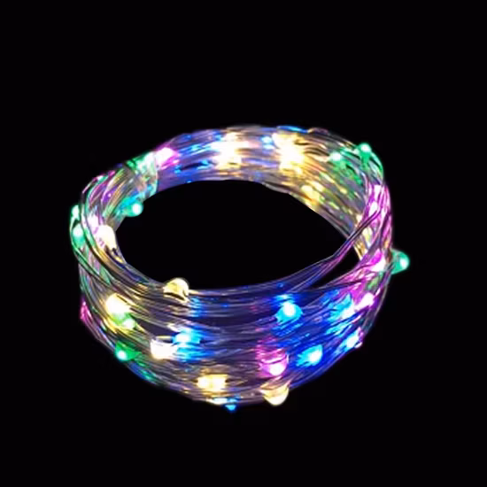 Dải đèn LED Fairy kiểu rèm 3m - Sự lựa chọn hoàn hảo cho trang trí Giáng sinh, vườn hoặc đám cưới hình ảnh 1-description
