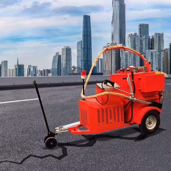 Máy xây dựng mặt đường bằng bê tông nhựa, máy hàn khe nứt đường với chứng nhận CE uy tín