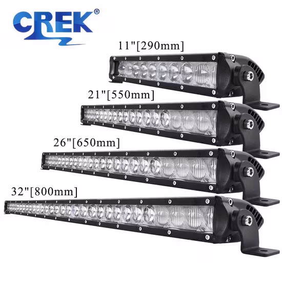 Đèn LED thanh đơn hàng cho SUV, xe tải địa hình Jeep - Tự chọn kích thước và công suất phát sáng hình ảnh 1-description