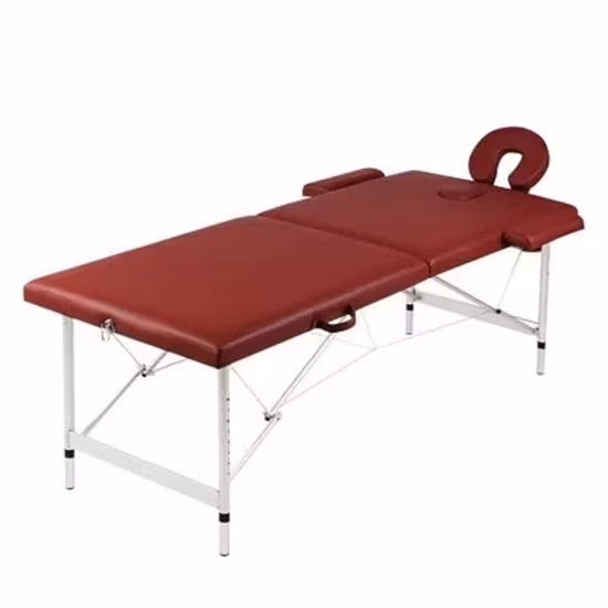 Bàn massage nhôm gập đẹp mắt, sản xuất trực tiếp từ nhà máy