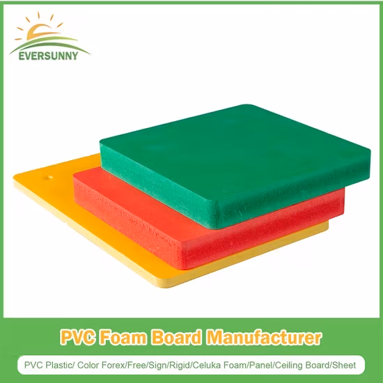 1220*2440mm Bảng nhựa PVC/ Màu Forex Rigid Celuka Foam - Sản phẩm chất lượng cao cho Bảng hiển thị, Khắc Biển báo và In UV