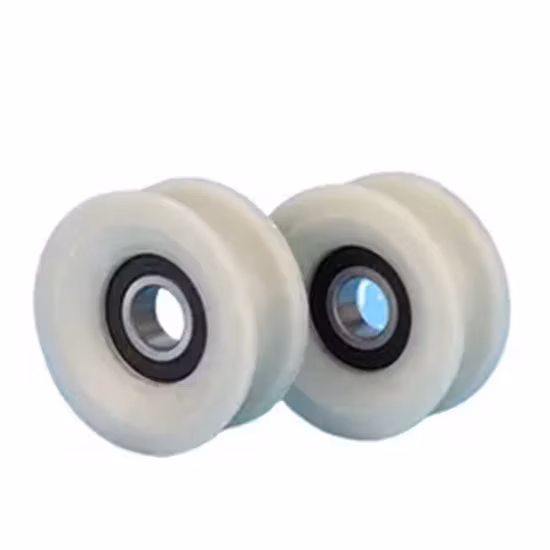 Bánh xe trượt bằng vật liệu nhựa POM, có bi bạc đạn dành cho cửa sổ và cửa trượt