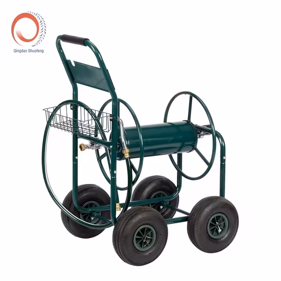Giá đỡ cuộn ống nước 300FT tưới nước cho vườn sân vườn ngoài trời hình ảnh 1-description