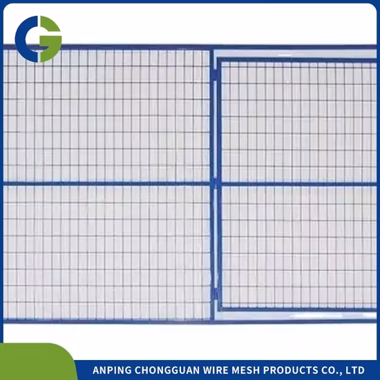 Rào chắn di động tạm thời theo tiêu chuẩn Mỹ với dây xích, phục vụ xây dựng và công trình