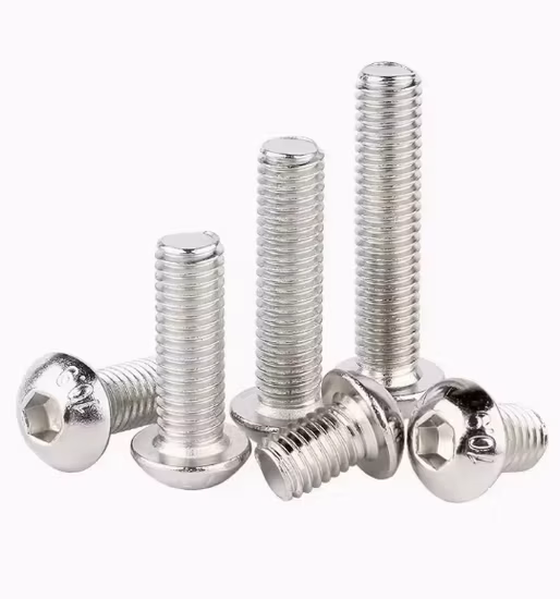 Ốc vít đầu tròn lục giác có lỗ lục giác theo tiêu chuẩn ASME ANSI B 18.3.4m 7380 hình ảnh 1-description