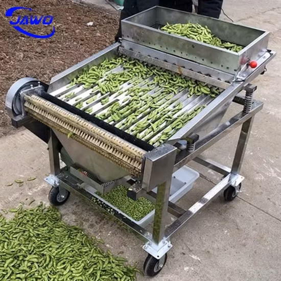 Thiết bị tự động tách vỏ đậu xanh, giúp bóc vỏ đậu edamame dễ dàng