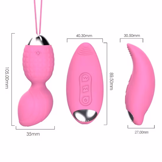 Đồ chơi tình dục kích thích G-Spot và âm vật, có thể điều khiển từ xa không dây, phù hợp cho cả phụ nữ và cặp đôi