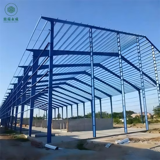 Các dự án kho thép tiền chế xây sẵn khung cổng nóng, nhà xưởng thép tiện lợi để mua hình ảnh 1-description