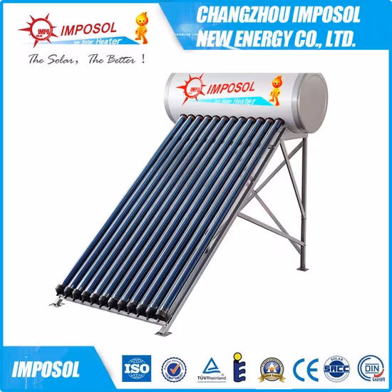 Bình nước nóng sử dụng năng lượng mặt trời có áp lực cao phục vụ ở Chile