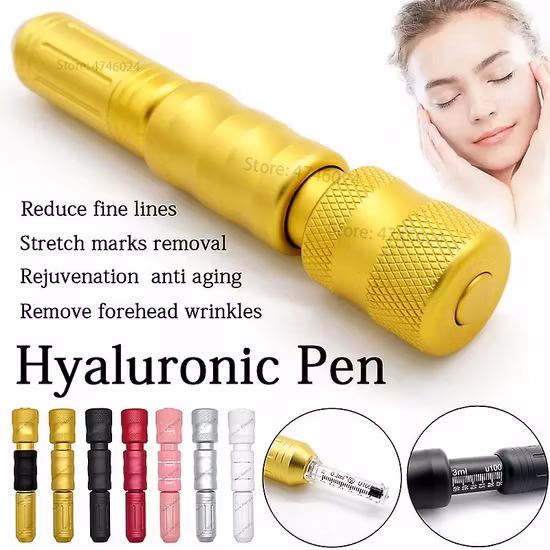 Bút Tăng Cường Độ Ẩm Hyaluron 2 trong 1 cho Đôi Môi Săn Chắc và Quyến Rũ