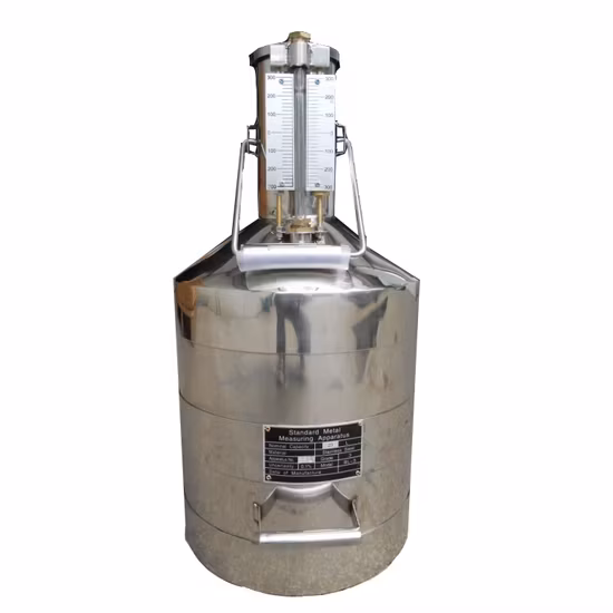 Bình đo thể tích nhiên liệu di động từ thép không gỉ, có dung tích 5L, 10L và 20L