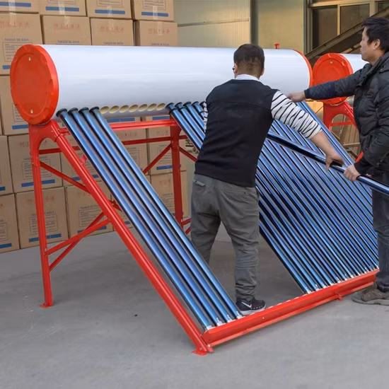 Máy sưởi nước phòng tắm không tăng áp, 200 lít nước mặt trời Trung Quốc hình ảnh 1-description
