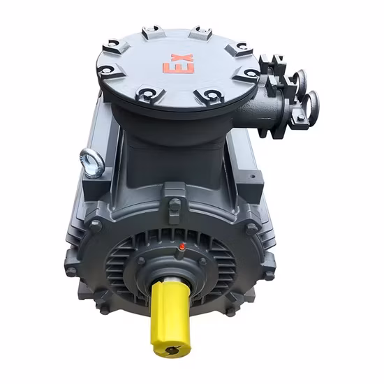 Động cơ ba pha điện nổ an toàn từ 0.55kw đến 15kw, sản phẩm chống cháy AC không đồng bộ cảm ứng với 4p