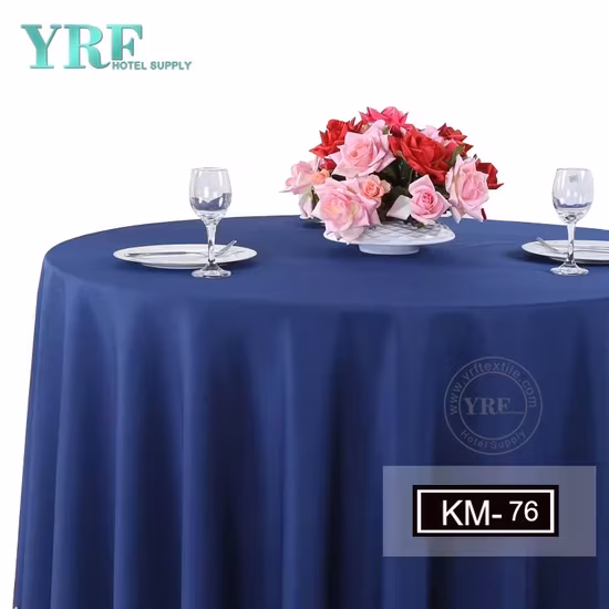 Đám cưới - Bán buôn khăn trải bàn satin xanh hoàng gia trang trí đẹp mắt hình ảnh 1-description