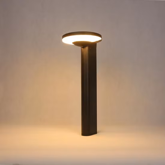 Đèn cột năng lượng mặt trời chống thấm nước cho lối đi cảnh quan - Giải pháp chiếu sáng hiện đại hình ảnh 1-description