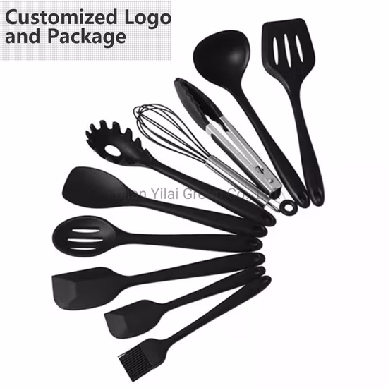 10 Bộ Dụng Cụ Nhà Bếp Silicone - Sản Phẩm Bán Buôn Dành Cho Nhu Cầu Nấu Nướng hình ảnh 1-description