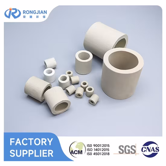 Vòng Raschig gốm 25/50/76mm - Sản phẩm đóng gói tháp sấy hóa chất