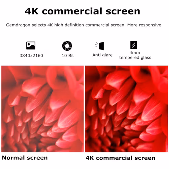 65 ~ 100 Inch Bảng trắng tương tác cảm ứng đa điểm hồng ngoại với Camera và Microphone - Màn hình LCD UHD 4K Tất cả trong một cho Hội nghị & Lớp học