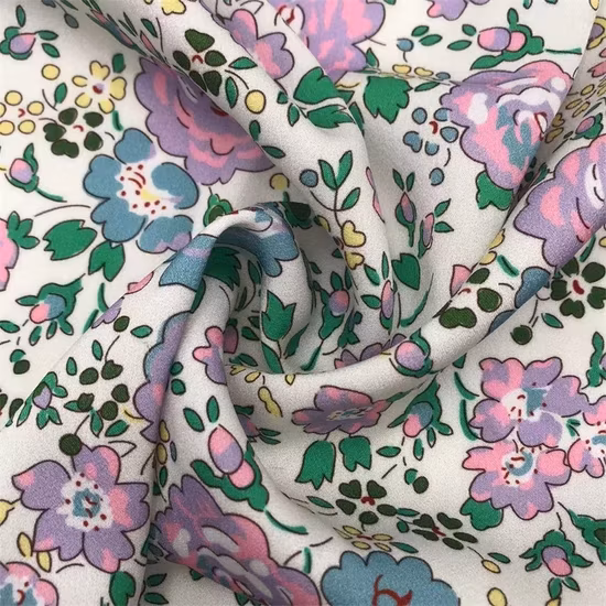 Chất liệu vải crepe acetate polyester hai mặt Yigao - lựa chọn hoàn hảo cho công dụng in vải hình ảnh 1-description