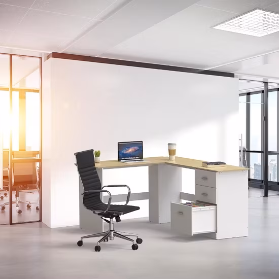 Bàn học từ gỗ phong cách cho văn phòng tại nhà và phòng khách