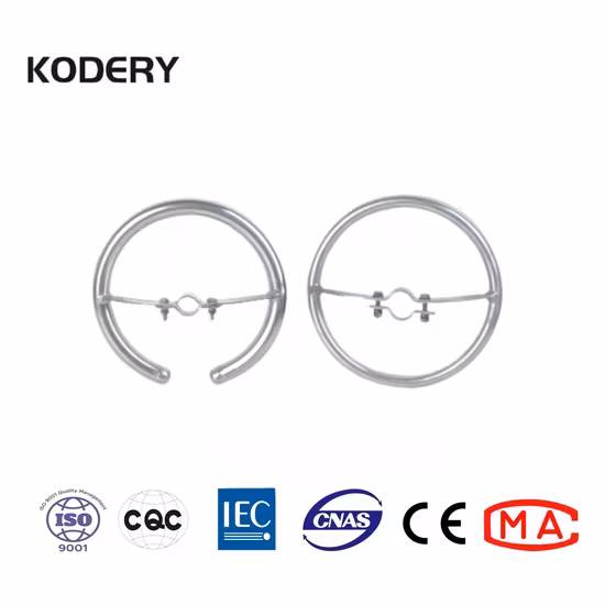 Bộ cách điện sứ Kodery Line Post dành cho điện áp cao ANSI 57-2L-1, chất lượng Pin Post hình ảnh 1-description