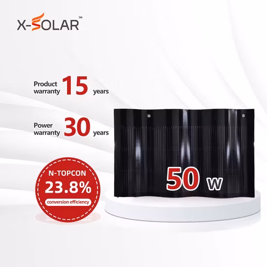 Ngói năng lượng mặt trời BIPV màu đen dạng mái cong - Lựa chọn công nghệ năng lượng xanh hiệu quả