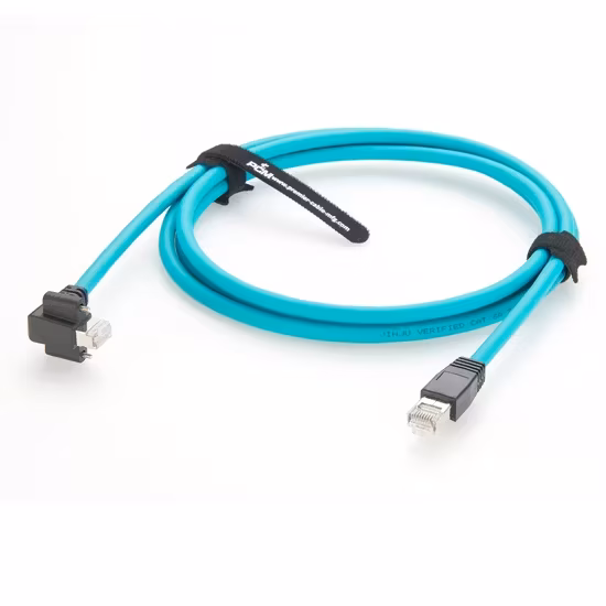 Cáp Ethernet Gige góc vuông RJ45 cho các hãng Omron, Sentech, Allied Vision, IDS Imaging, Euresys, Bitflow, Daheng Imaging, Cognex, Teledyne Dalsa