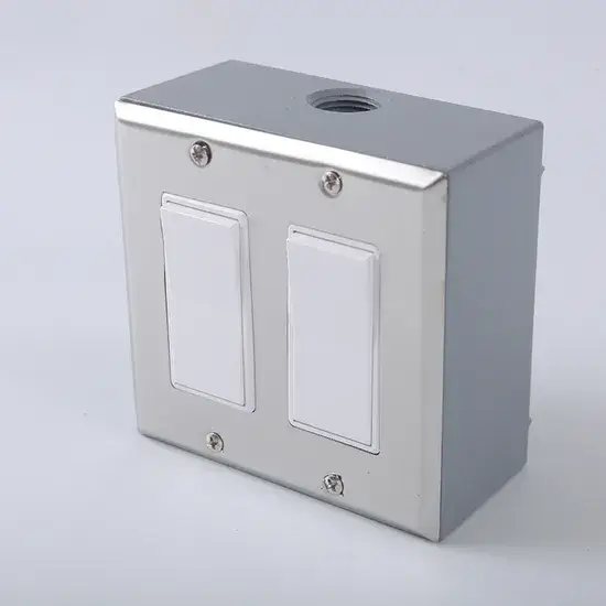 Bộ 2 băng ba 1/2 inch cho hộp kết nối điện hình chữ nhật