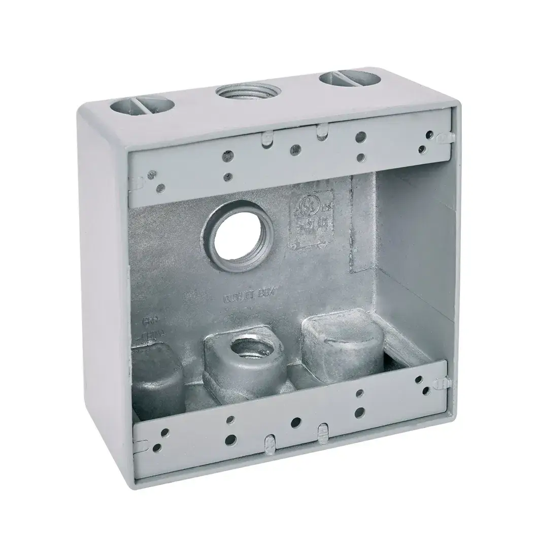 Bộ 2 băng ba 1/2 inch cho hộp kết nối điện hình chữ nhật hình ảnh 12-description