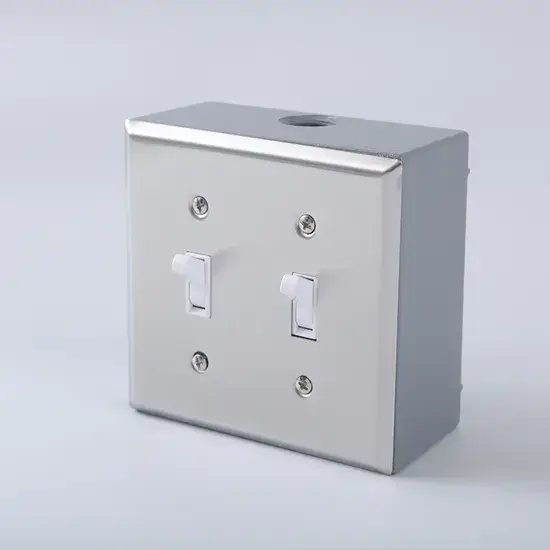 Bộ 2 băng ba 1/2 inch cho hộp kết nối điện hình chữ nhật