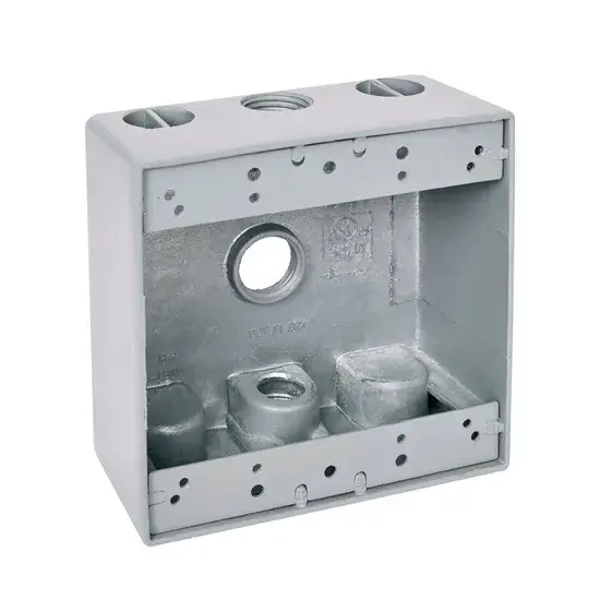 Bộ 2 băng ba 1/2 inch cho hộp kết nối điện hình chữ nhật hình ảnh 1-description