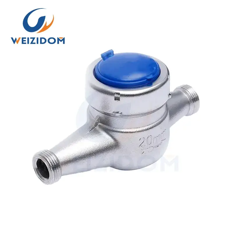 Đồng hồ nước không chứa chì bằng thép không gỉ với đầu ra xung, sản phẩm phổ biến