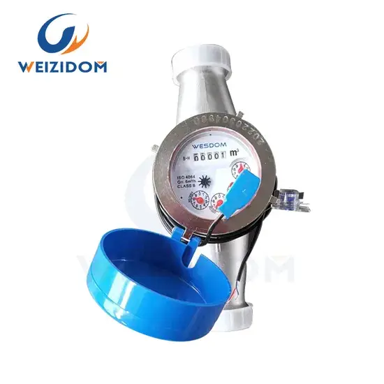 Đồng hồ nước không chứa chì bằng thép không gỉ với đầu ra xung, sản phẩm phổ biến