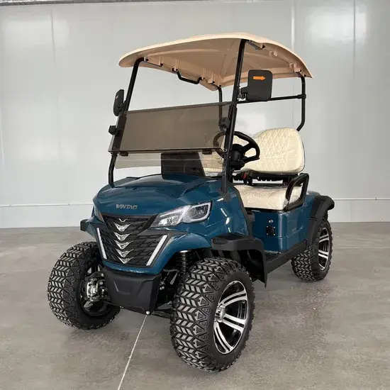 Xe điện golf cart 4 chỗ ngồi, phù hợp với quy định giao thông đường phố hình ảnh 1-description
