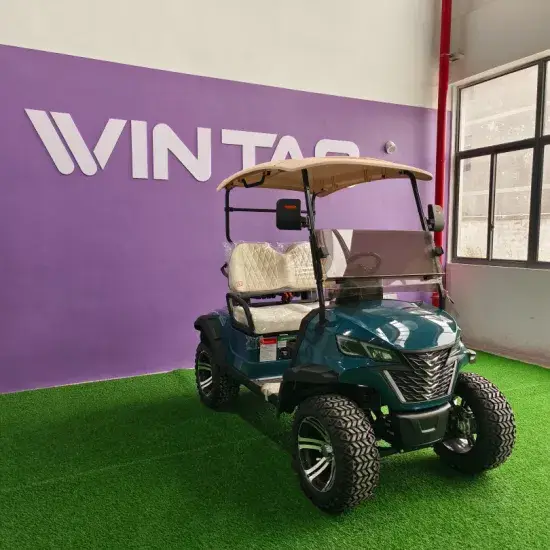 Xe điện golf cart 4 chỗ ngồi, phù hợp với quy định giao thông đường phố